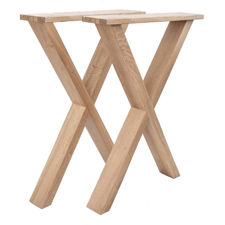 X_shape_Oak_legs